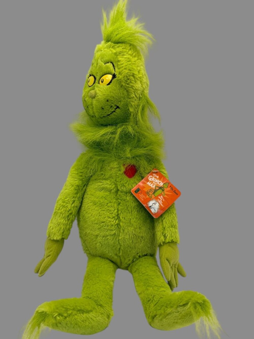 Dr. Seuss Kohl's Cares Grinch Plush 22" Stuffed Toy w/ Tags Christmas NWT - Picture 2 of 9